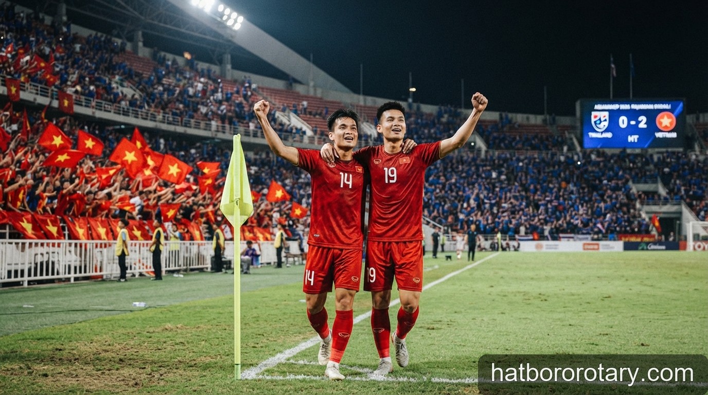 Việt Nam thắng Thái Lan 2-0: Bản lĩnh nhà đương kim vô địch tại Rajamangala